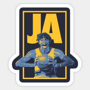 Ja Morant Memphis Grizzlies Hype Sticker